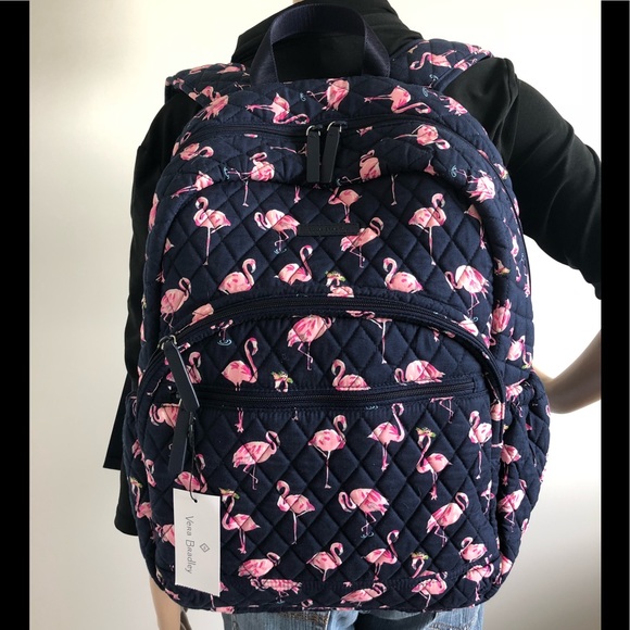 flamingo vera bradley backpack